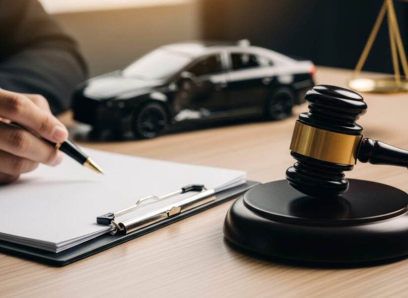 Automotive Law and Justice: Signing Documents Related to Car Accidents